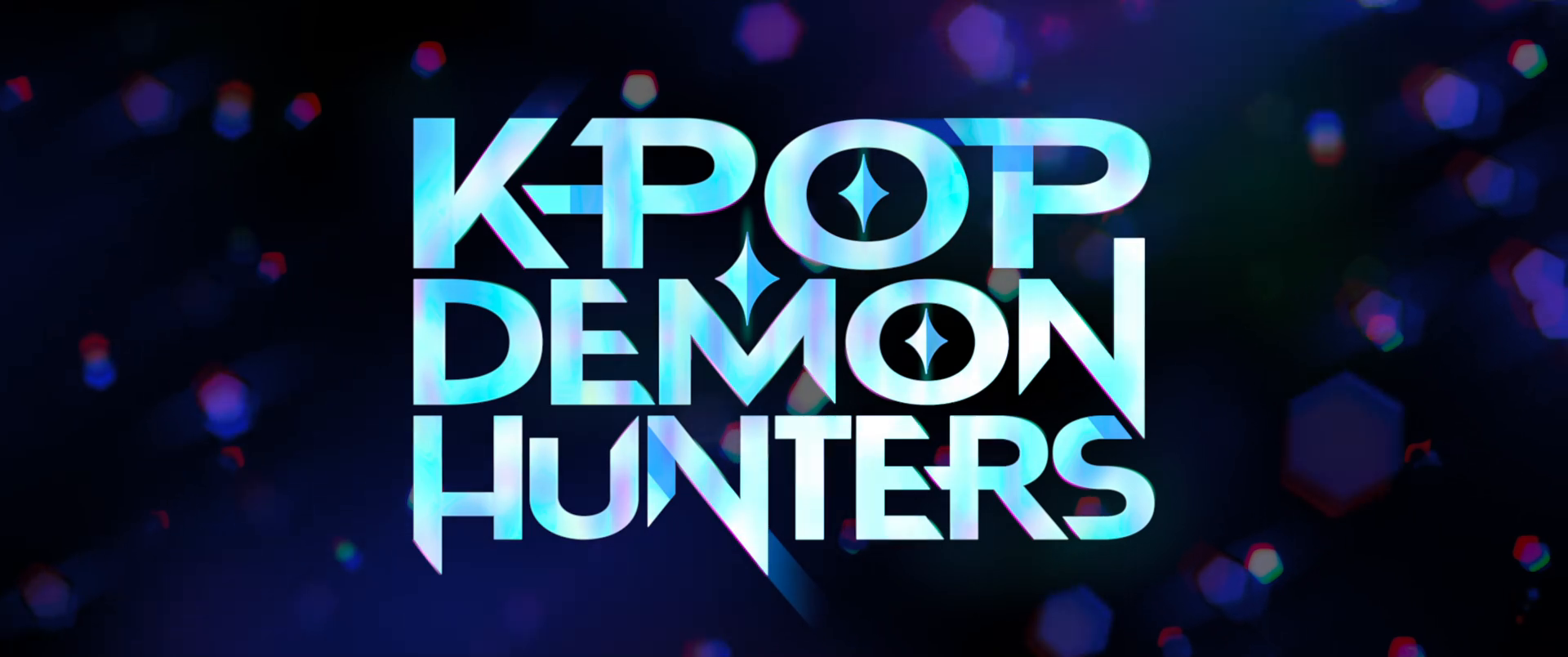 The Kpop Demon Hunters title card